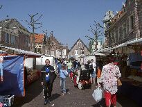 Wochenmarkt in Schagen