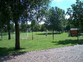 Fussballplatz im Bungalowpark De Horn